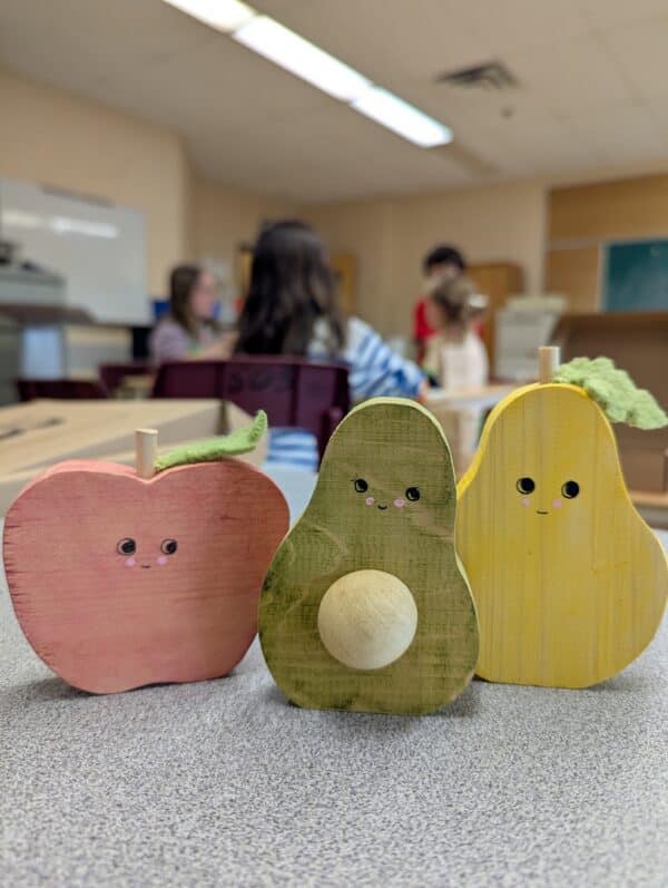 Fruits de bois recyclés
