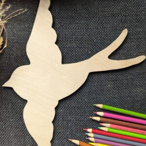 Oiseaux de bois recyclés
