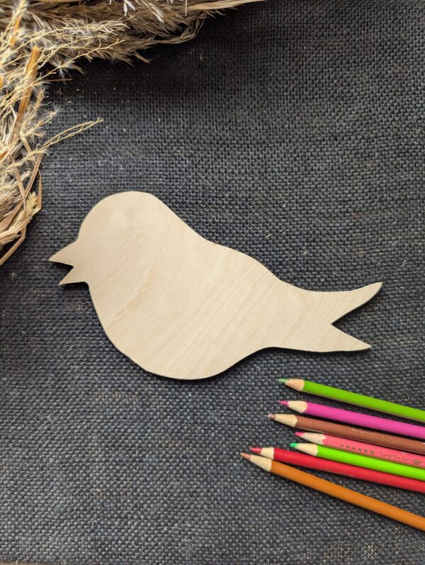 Oiseaux de bois recyclés – Image 4